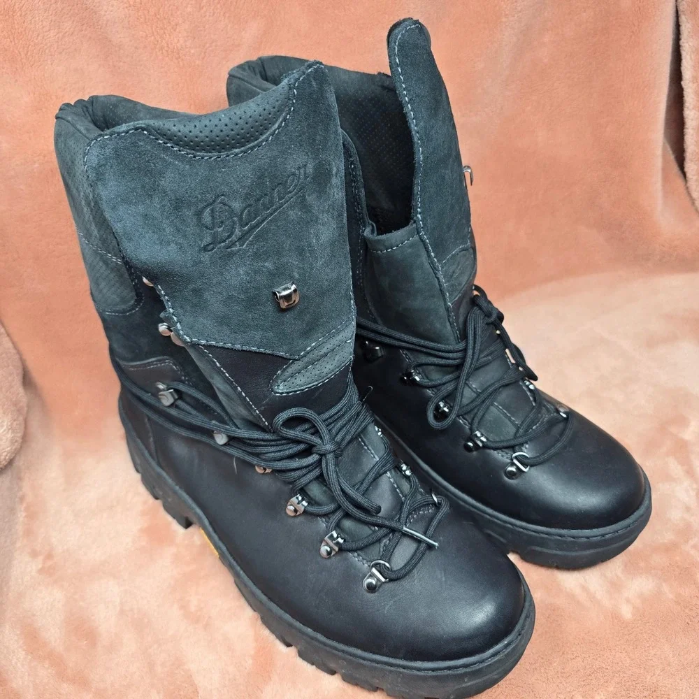 Danner Wildland Tactical‎ Firefighter Black Fire Fighting Boots Mens 12 B New